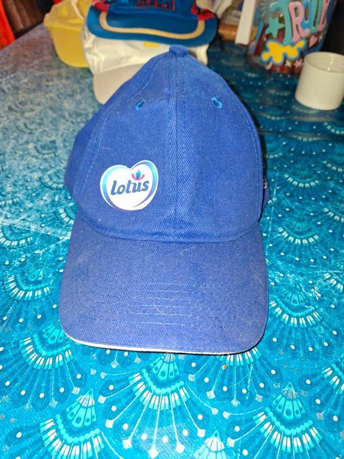 Casquette publicitaire lotus