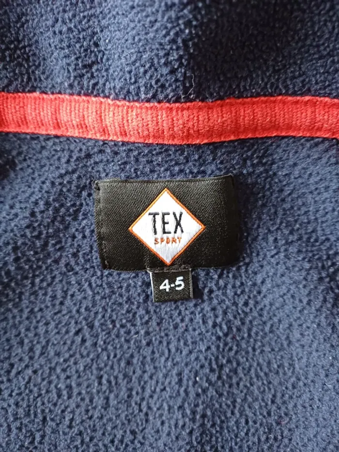 Gilet polaire Tex 4/5 ans - photo numéro 3