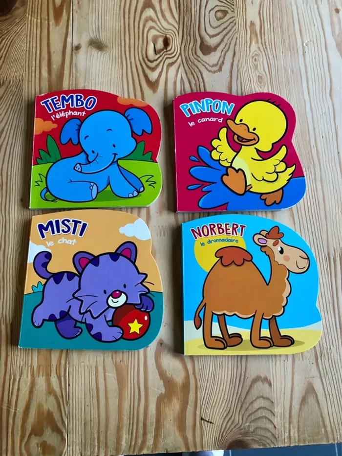 Lot de 4 livres pour enfants