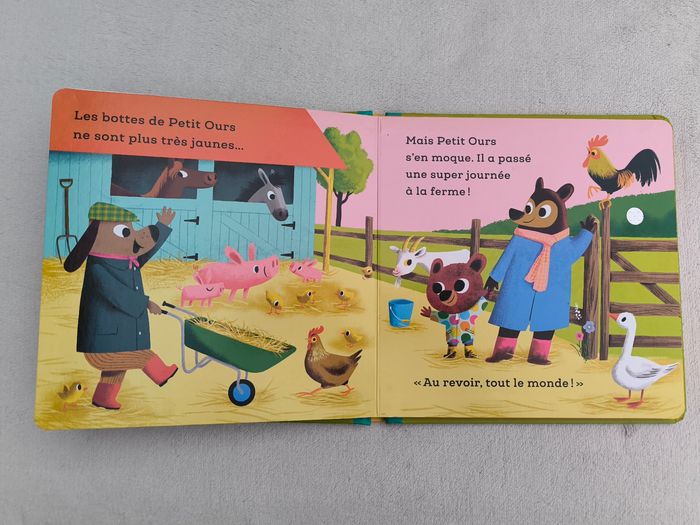 Livre sonore Petit Ours à la ferme Gallimard - photo numéro 6