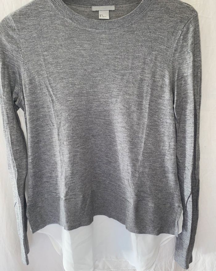 pull trompe l'oeil H&M taille S - photo numéro 2