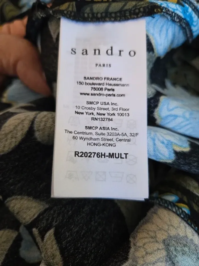 Robe à motif sandro - photo numéro 5