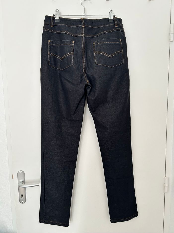Jean droit noire élastique Mayflower 40 - photo numéro 5