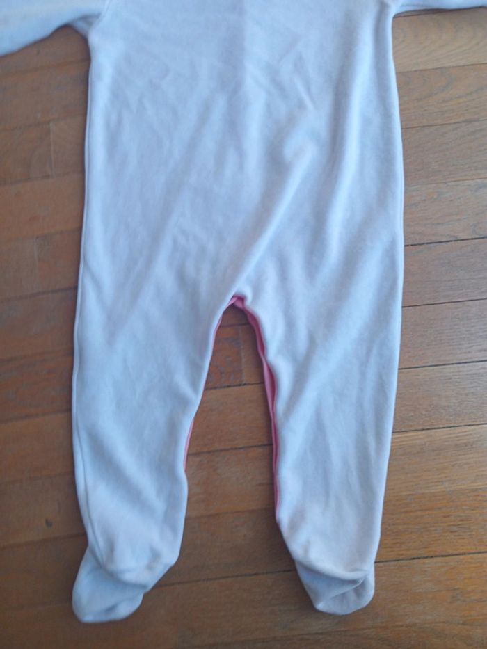 Pyjama fille velours Petit Bateau 24 mois - photo numéro 6