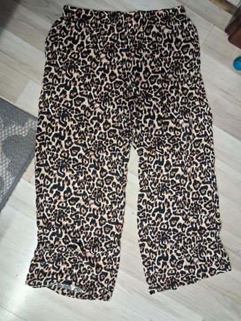 Pantalon patte large 