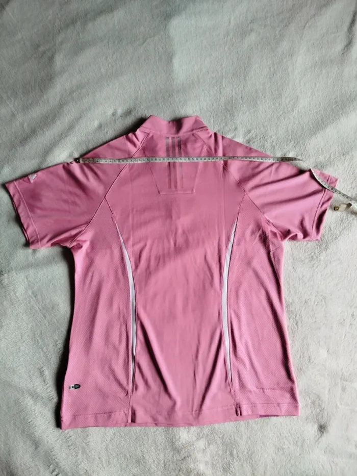 T-shirt fluide Adidas Clima cool rose taille XL - photo numéro 13