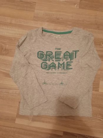 T-shirt manches longues gris