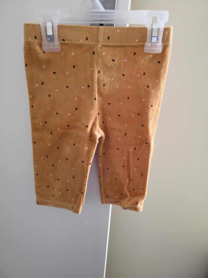 Pyjama 2 pièces en velours "Même les héros vont faire dodo" 12 mois Gémo - photo numéro 4