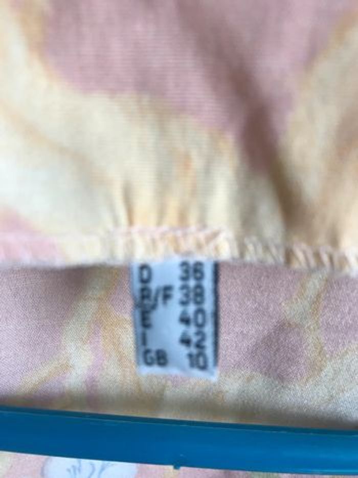 #vintage #blouse #fleuri pastel#taille 38 - photo numéro 2