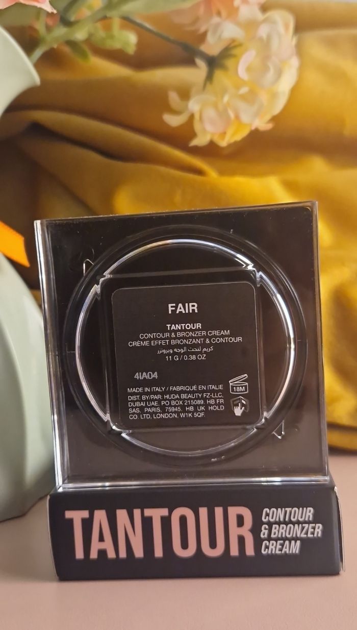 Hudabeauty tantour contour fair bronzer cream 11g neuf - photo numéro 6