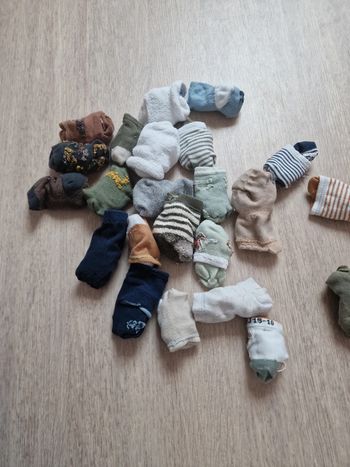 Lot chaussette 15-18 18-20