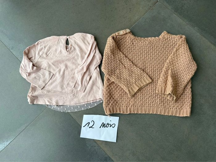 Teeshirt + pull 12 mois - photo numéro 4