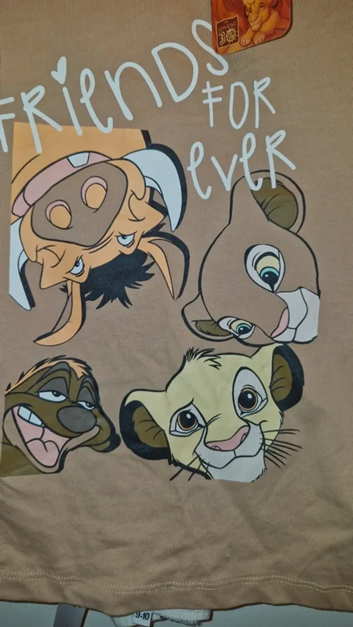 Pyjama neuf toi lion taille 9/10 ans - photo numéro 2
