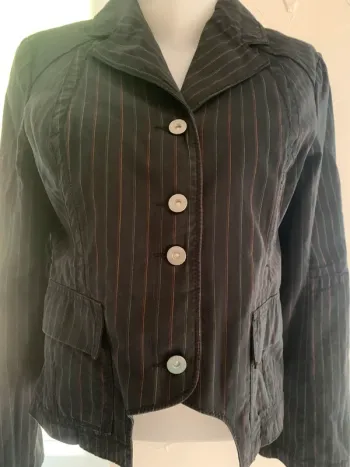 Blazer vintage fin rayé One Step taille 44