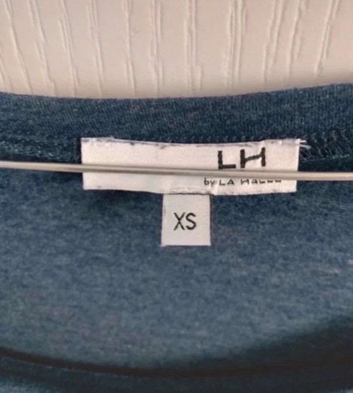 Robe bleu foncé chiné femme La halle taille xs - photo numéro 2