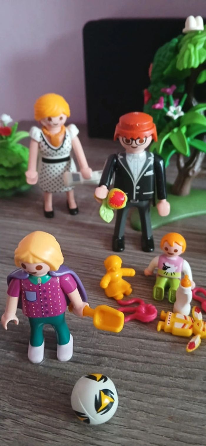 Playmobil famille jardin - photo numéro 7