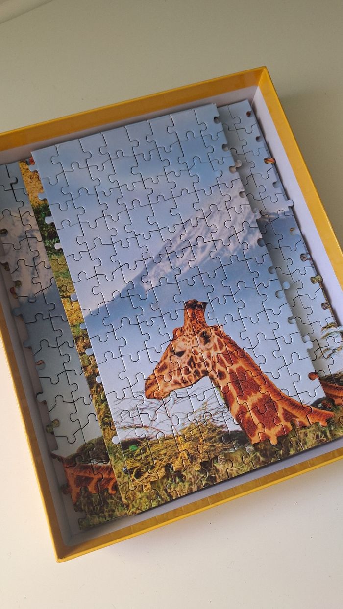 Puzzle girafes 1000 pièces - photo numéro 3