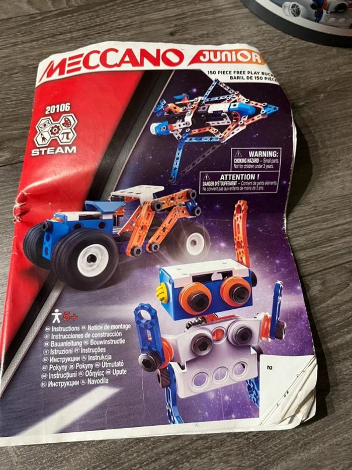 Meccano lot de 2 ( Baril 20106 et Monster jam 21101) - photo numéro 4