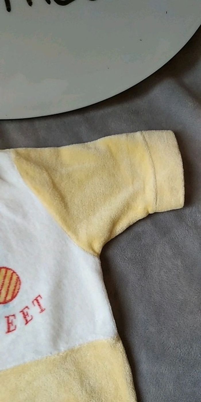 Combinaison velours / Pyjama été Mixte 12 mois "Candy Ice Sweet" - photo numéro 5