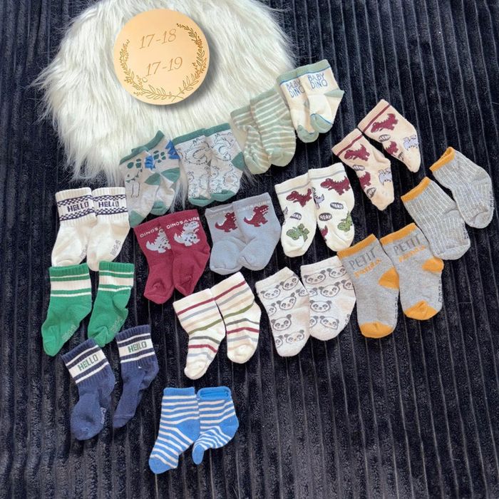 Lots de 16 paires de chaussettes