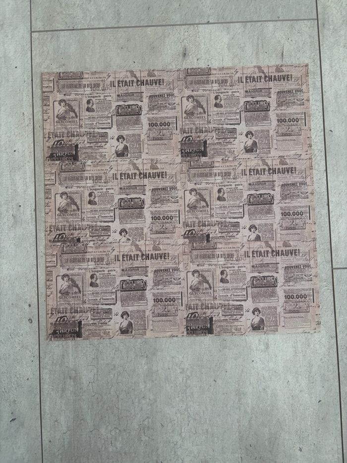 Lot de feuilles pour scrapbooking lot 6 - photo numéro 8