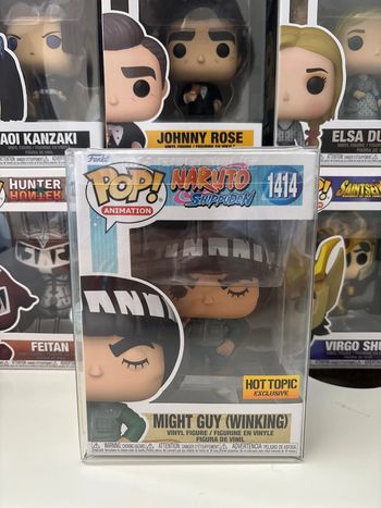 Funko pop might guy 1414 Hot topic naruto