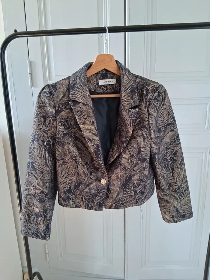 Veste brodée dorée - Nafnaf - 36/S