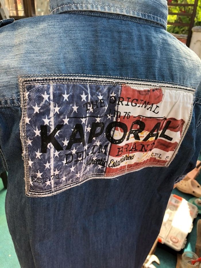 Superbe#chemise#kaporal#14 ans - photo numéro 2