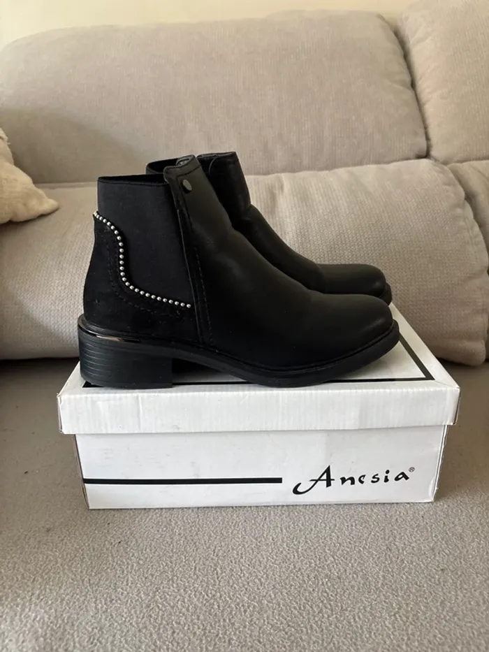 bottines noires - photo numéro 4