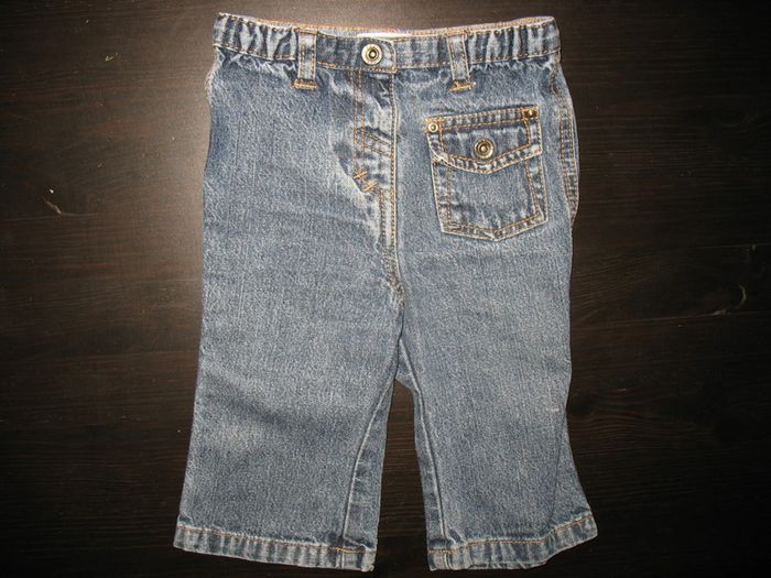 JEAN DROIT BÉBÉ FILLE "TEX BASIC" - 6 MOIS - n°02