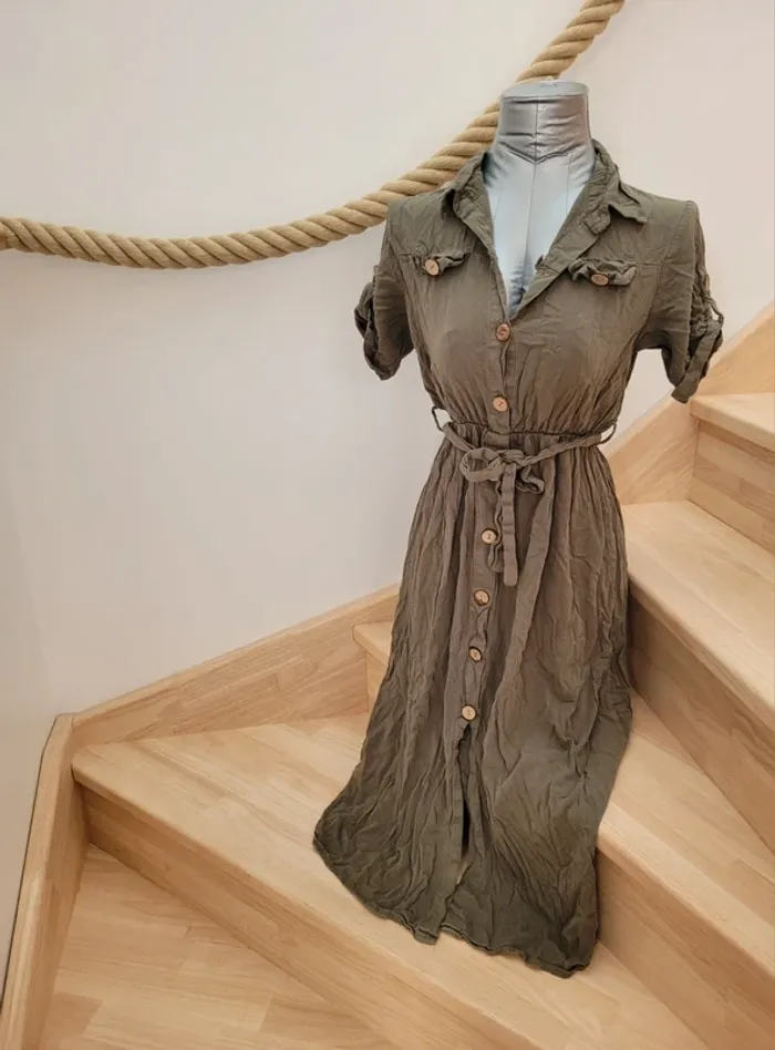 Robe mi-longue fluide Miss Culture Sud TU