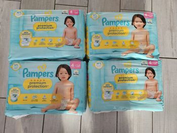 Pampers prenium protection taille 4