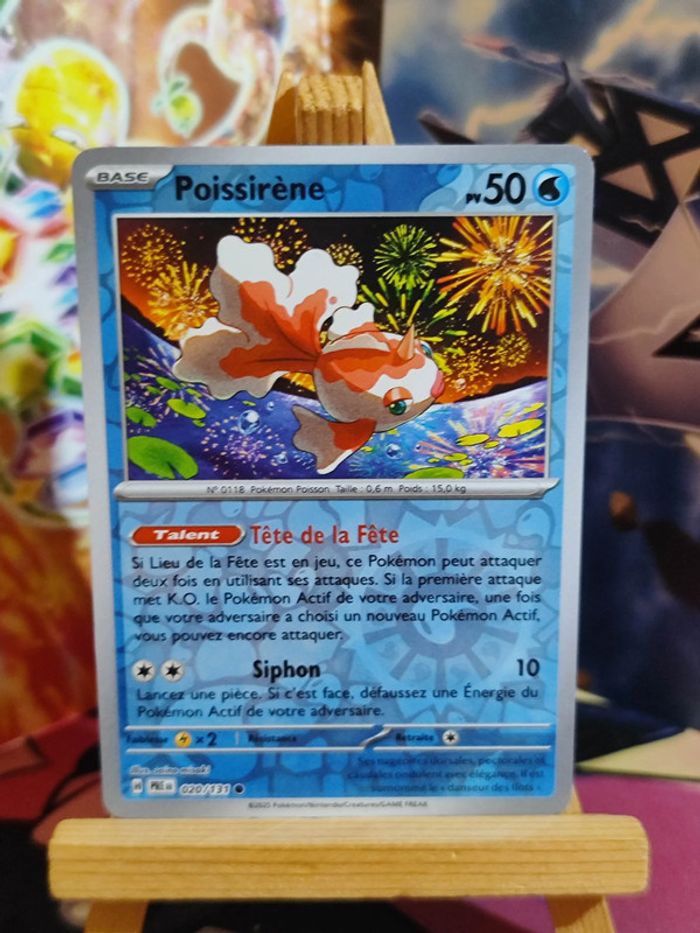 Poissirène reverse 20/131 Évolutions Prismatiques