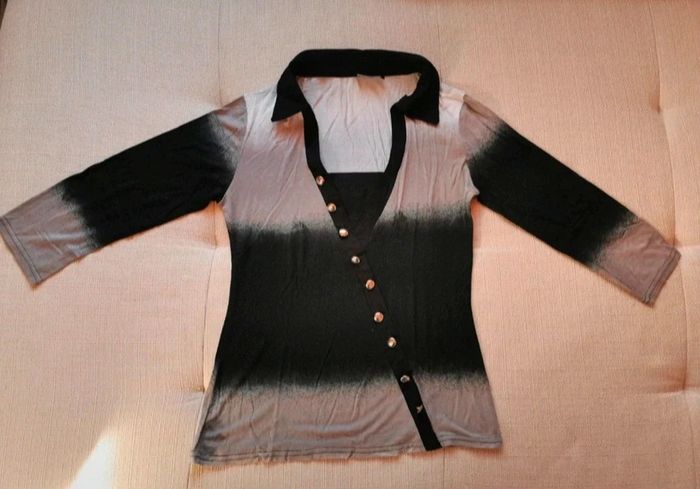 T-shirt à manches 3/4 femme S 36