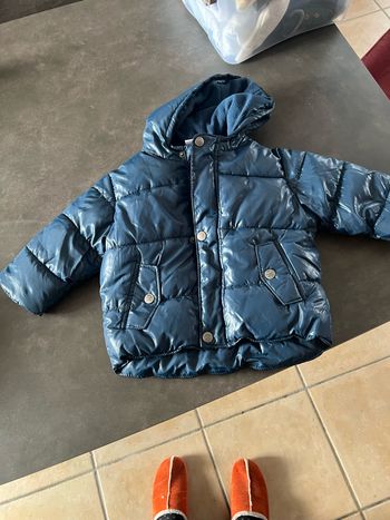 doudoune marine 12 mois