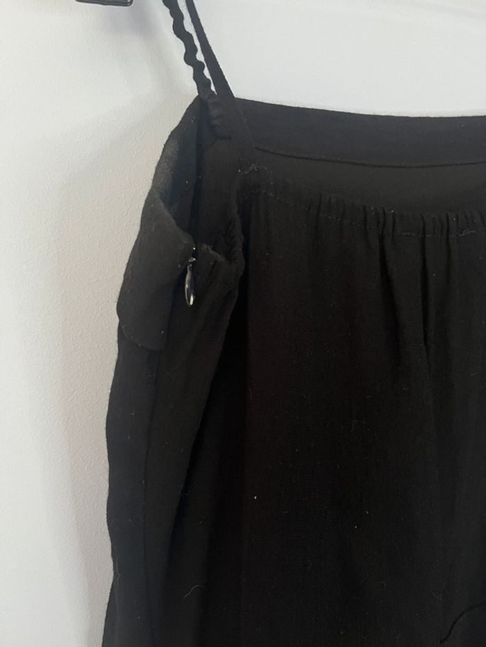 Combi short noire Sandro taille 1 – Bretelles élastiques & poches - photo numéro 4