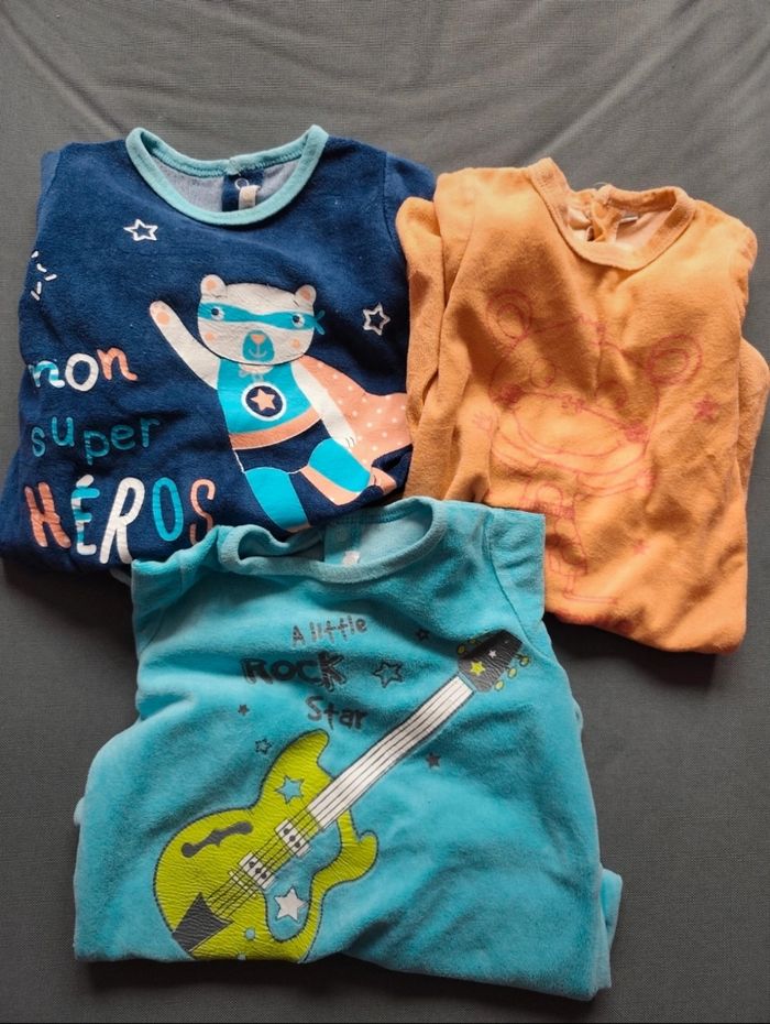 Lot 3 dors bien velours - photo numéro 2