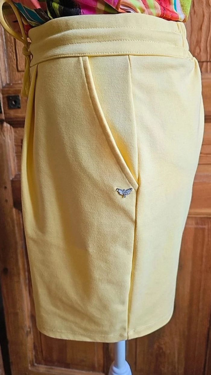 Jupe Les petites bombes jaune S - photo numéro 2
