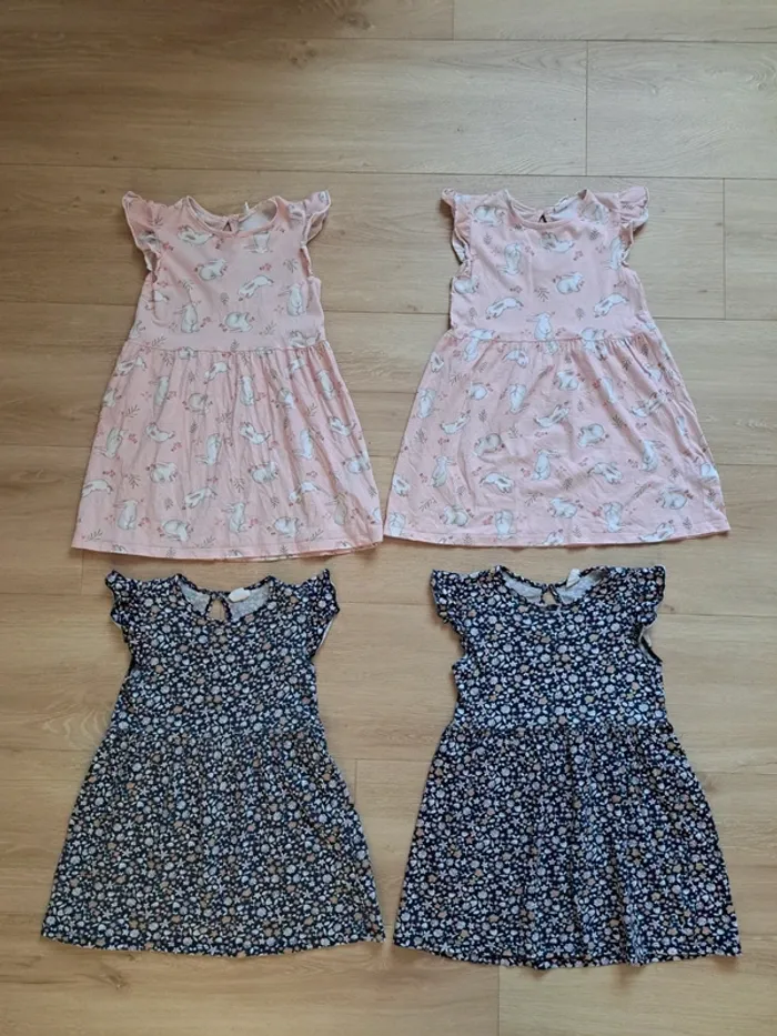 Robes été jumelles H&M 4A