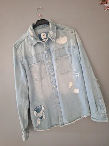 Chemise jeans