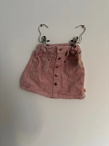 Jupe velours côtelé