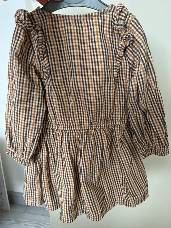 Robe style Vichy 18 mois - photo numéro 5