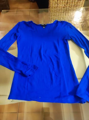 Tee shirt femme bleu