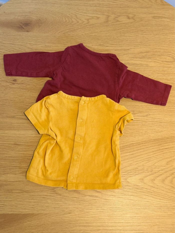 Lot de deux T-shirt taille 3mois - photo numéro 5