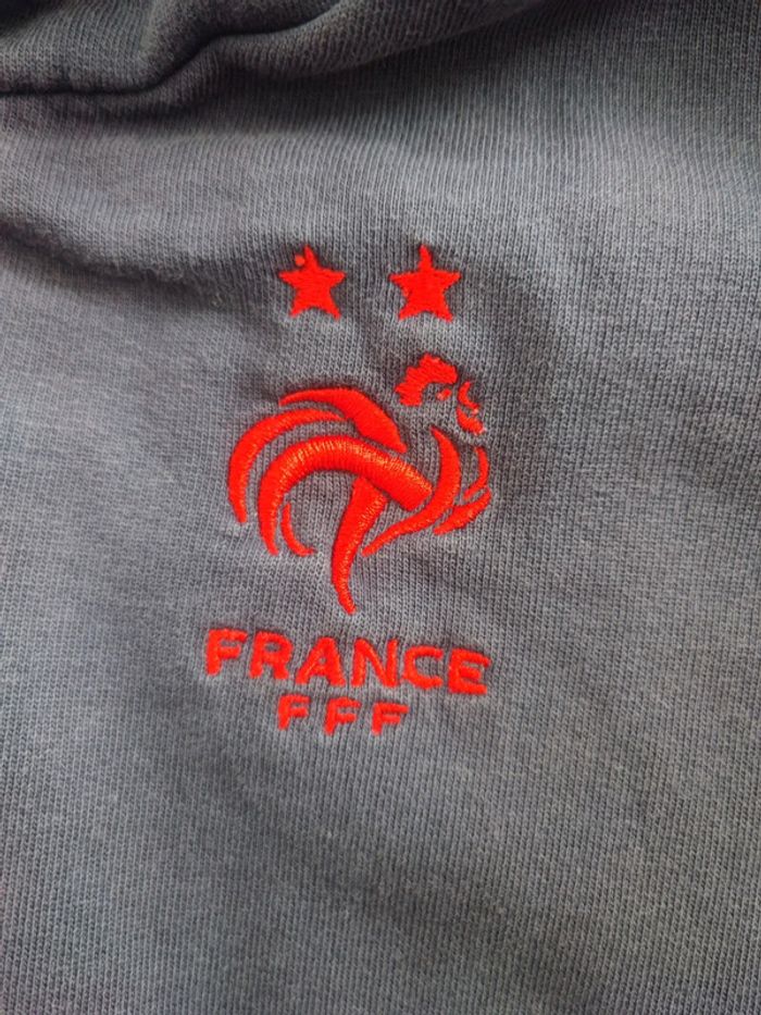 Sweat à capuche équipe de France de football 14 ans - photo numéro 3