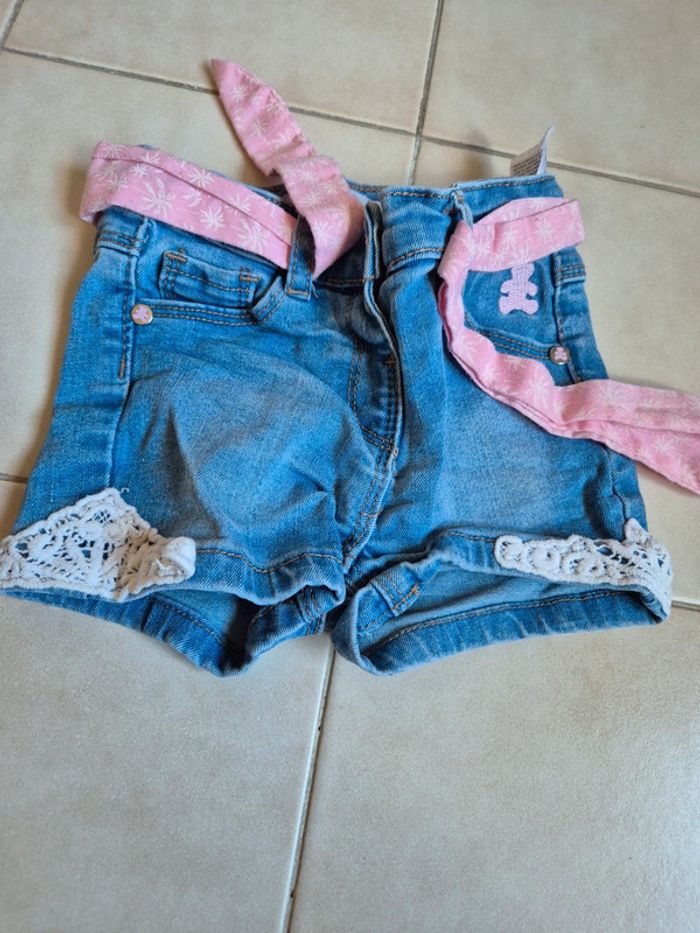Lot de 6 short fille 24 mois - photo numéro 2