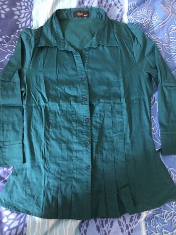 chemisier turquoise 38/40
