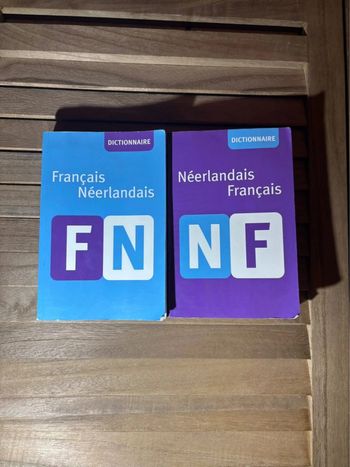 2 Dictionnaires Français Nérlandais