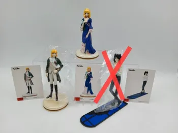 2 Figures The Rose of Versailles - 20th Century Cartoonist Collection World of Ikeda Riyoko