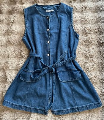 Chemise Blouse Jean Longue Femme Taille XL/42  